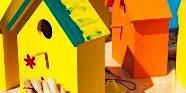 Imagem principal de Craft Class: Paint a Mini Birdhouse! *In-Person Eastgate