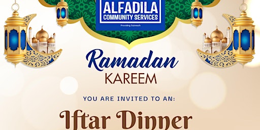 Hauptbild für Alfadila's 3rd Annual Iftar Dinner