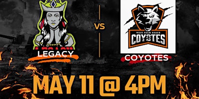 Legacy VS Coyotes (WFA) primary image