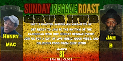 Primaire afbeelding van SUNDAY REGGAE ROAST