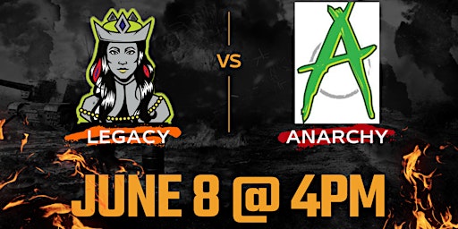 Imagem principal do evento Legacy VS Anarchy (WFA)