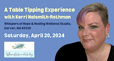 Primaire afbeelding van A Table Tipping Experience  with Kerri Naismith-Rothman