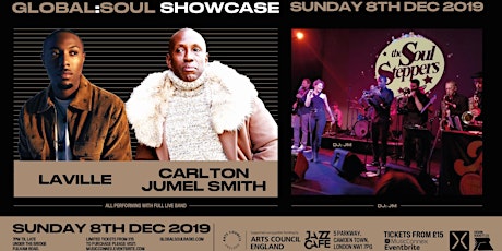 Laville, Carlton Jumel Smith + Soul Steppers Live primary image