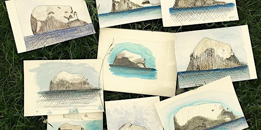Sketching by the Seaside in North Berwick with the Scottish Seabird Centre primary image
