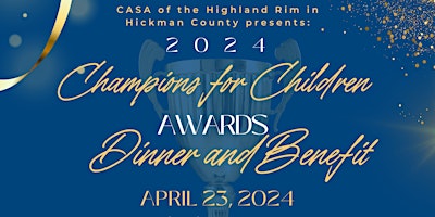Champions for Children Awards Dinner and Benefit primary image
