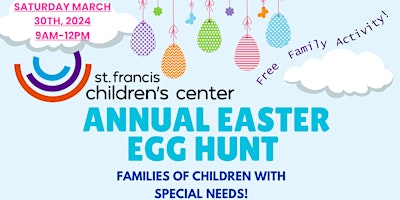 Primaire afbeelding van Annual Easter Egg Hunt by St Francis Children's Center