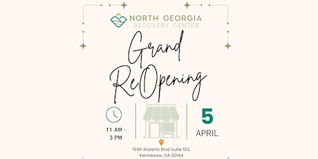 North GA Recovery Center Grand ReOpening