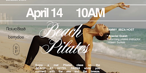 Imagem principal do evento April Beach Pilates at Faena Hotel Miami Beach by TAMMY_IBIZA