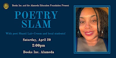 POETRY SLAM at Books Inc. Alameda primary image