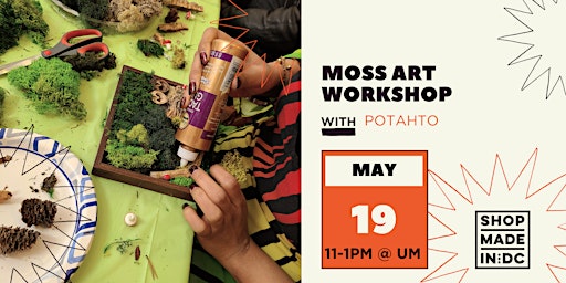 Imagem principal do evento Moss Art Workshop w/Potahto