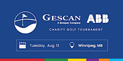 Image principale de Gescan Winnipeg's 3rd Annual Charity Golf Tournament