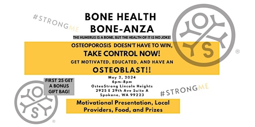 Imagem principal de Bone Health Bone-Anza!