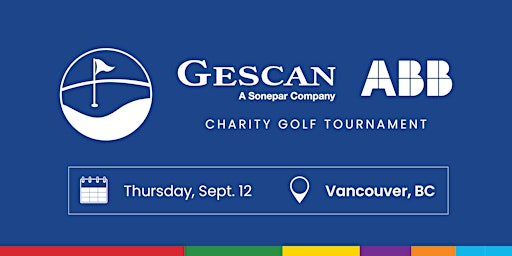 Primaire afbeelding van Gescan BC's 3rd Annual Charity Golf Tournament