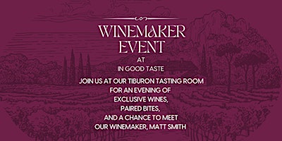 Imagem principal do evento Winemaker Appreciation Event