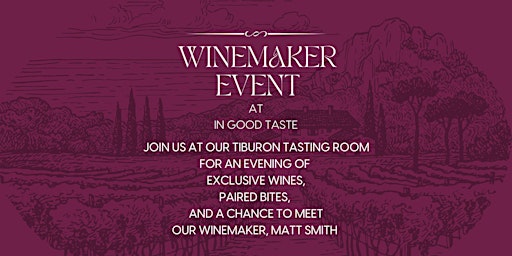 Image principale de Winemaker Appreciation Event