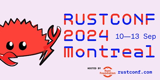 Image principale de RustConf 2024