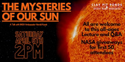 Imagem principal do evento The Mysteries of Our Sun