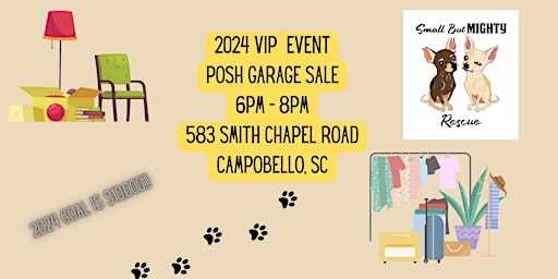 Imagem principal do evento 2024 VIP Posh Garage Sale