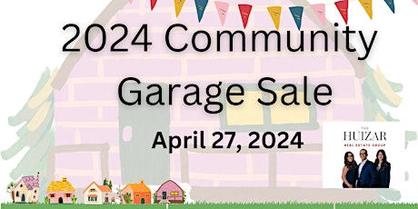 South Corona Community Garage Sale - April 27