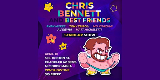 Chris Bennett & Best Friends Stand Up Comedy Show primary image