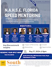 N.A.H.S.E. Florida Speed Mentoring