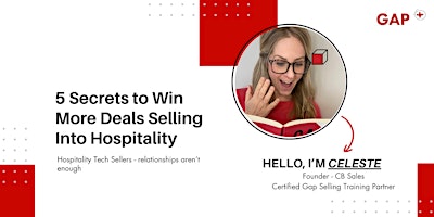 5 Secrets to Win More Deals Selling Into Hospitality primary image