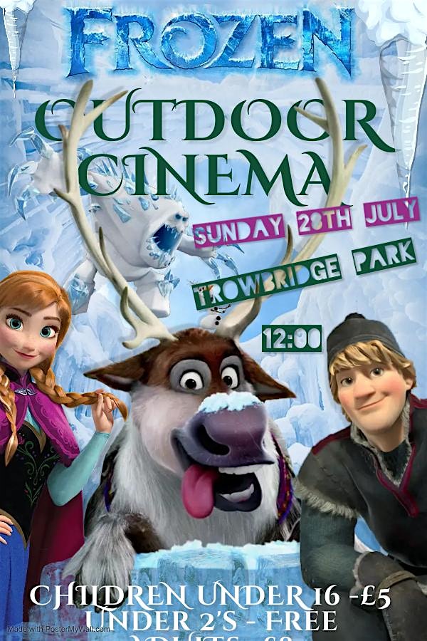 Outdoor Cinema featuring Frozen, Jurassic Park & The Greatest Showman