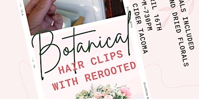 Primaire afbeelding van Botanical Hair Clips