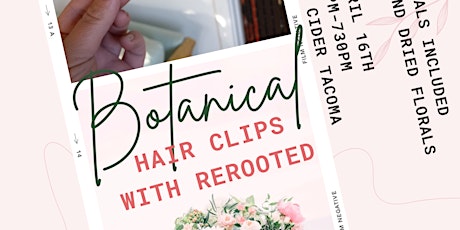 Botanical Hair Clips