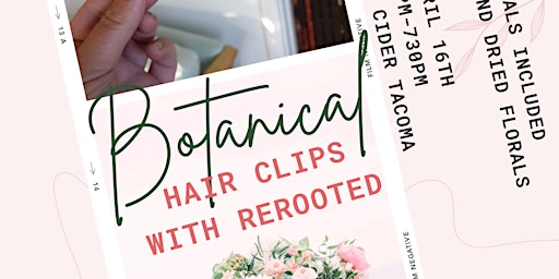 Imagem principal de Botanical Hair Clips