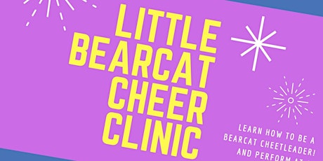 Little Bearcat Cheer Clinic primary image