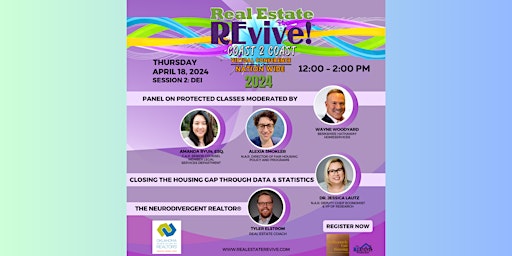 REvive 2024 Session 2 DEI: How To Be Fair In Fair Housing primary image