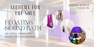 Imagem principal do evento Alchemy for the Soul: Floating Aerial Sound Bath Experience