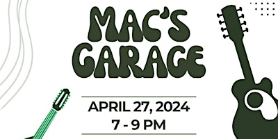 Imagem principal do evento Mac's Garage