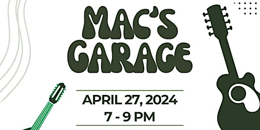 Mac's Garage at 19 Carter! primary image