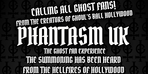 Imagen principal de Ghoul's Ball Presents: Phantasm UK