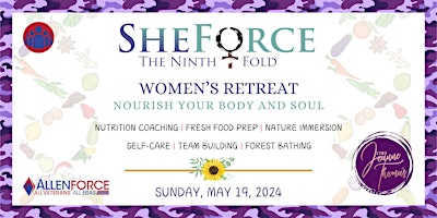 SheForce 1 Day Nutrition Retreat on the Lake primary image