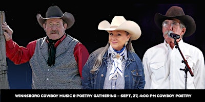 Imagem principal do evento Cowboy Poetry- By Folks that Ride Horses
