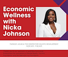 Primaire afbeelding van Economic Wellness with Nicka Johnson of Budget to Success