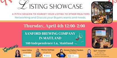 Imagen principal de Listing Showcase: A pitch session to market your listing to other realtors