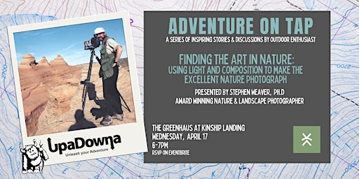 Hauptbild für Adventure on Tap: Finding the Art in Nature