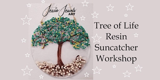 Primaire afbeelding van Tree of Life Resin Suncatcher Workshop at Moonstone Art Studio