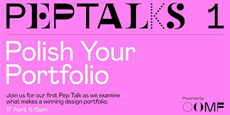 Pep talks #1: Polish Your Portfolio