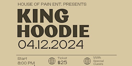 King Hoodie Live In Concert