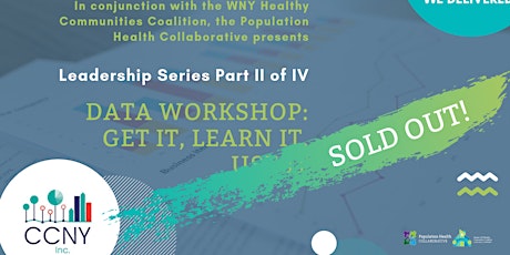 WNYHCC Leadership Series- Data Workshop: Get it, Learn it, Use it primary image
