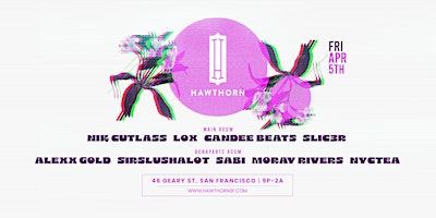 Nik Cutlass, Lox, Candee Beats, Slic3r + Alexx Gold, SirSlushAlot, Sabi