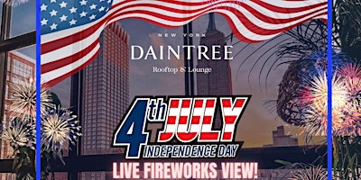 Imagen principal de Fourth of July Independence Day Party w/ FIREWORKS VIEW @ Daintree Rooftop