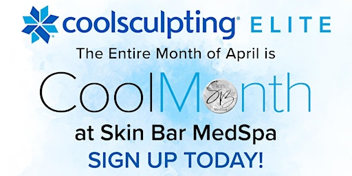 Imagem principal de CoolSculpting Elite: April is Cool Month at Skin Bar MedSpa!