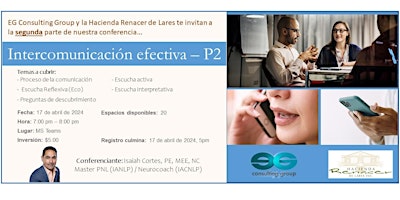 Imagen principal de Intercomunicación efectiva - P2