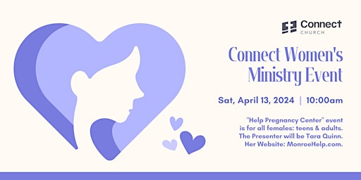 Image principale de Help Pregnancy Center Event with Connect Church Women's Ministry